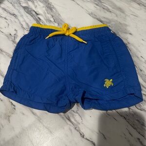 Vilebrequin Kids Blue and Yellow Swim Shorts